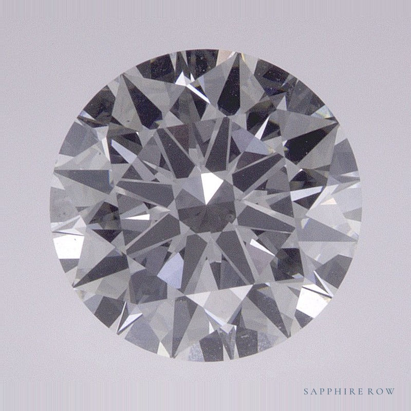 2.29 ct lab-grown diamond, round cut | Sapphire Row · cut6