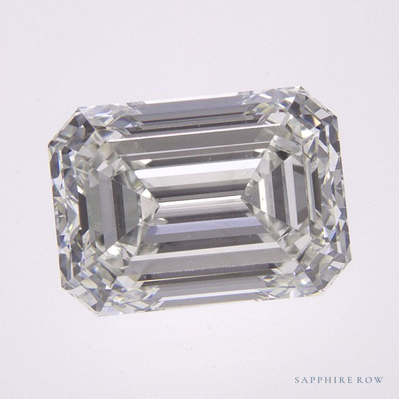 2.26 ct natural diamond, emerald cut | Sapphire Row · cut6