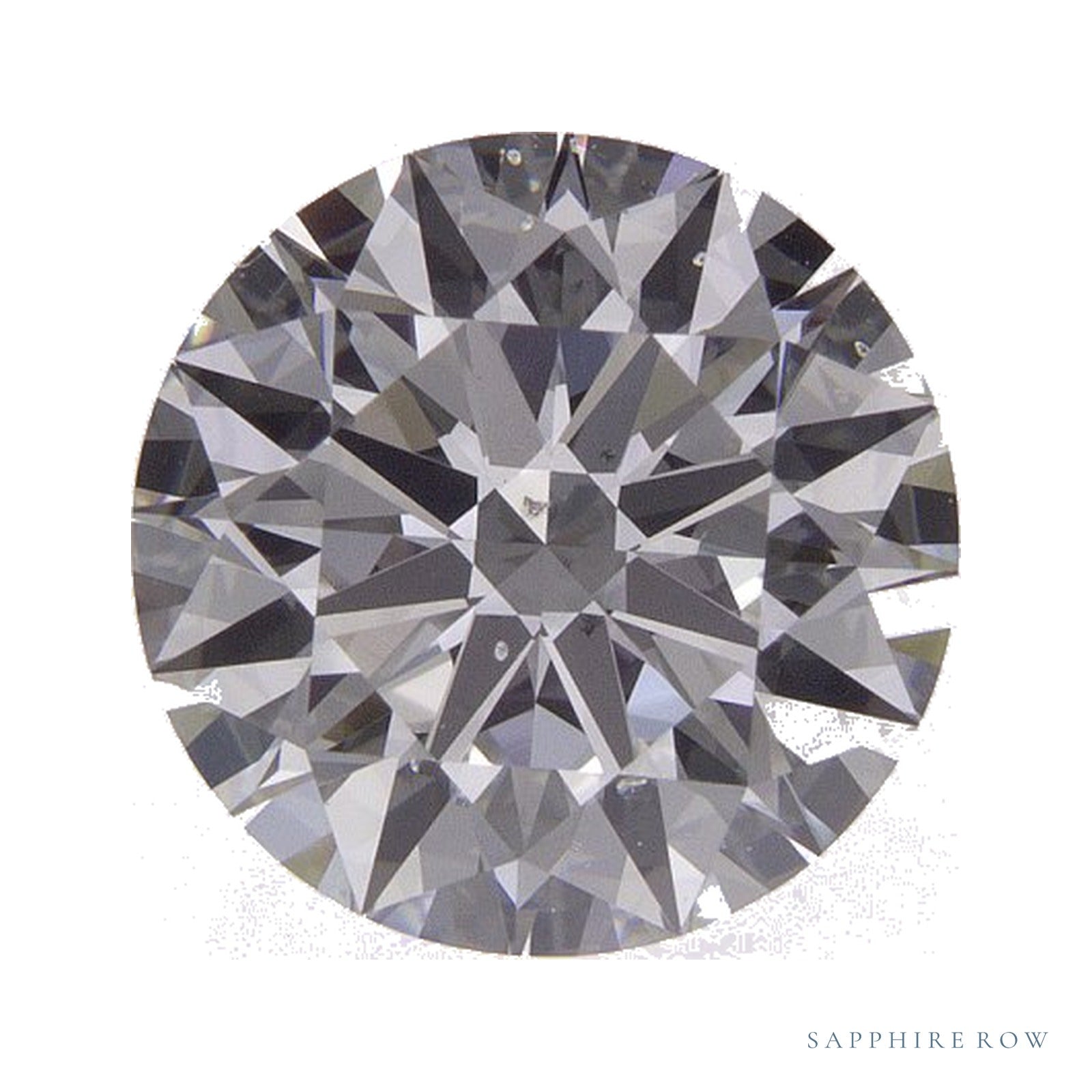 2.25 ct natural diamond, round cut | Sapphire Row · cut4