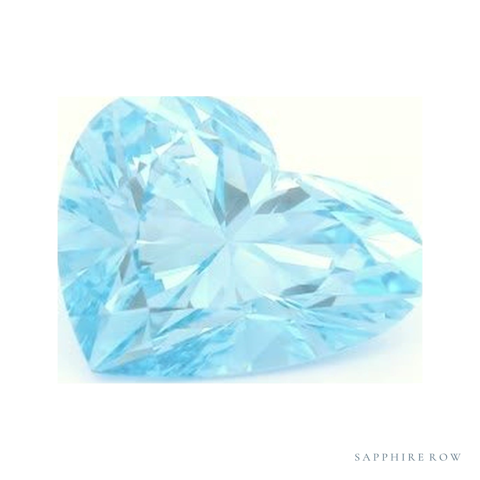 2.24 ct lab-grown fancy vivid blue diamond, heart cut | Sapphire Row · cut4