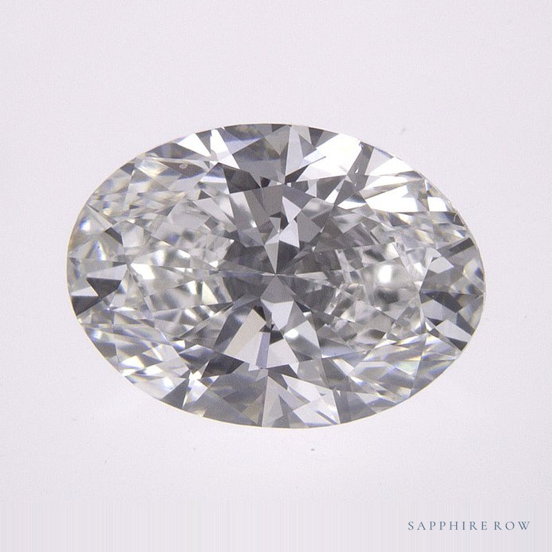 2.24 ct lab-grown diamond, oval cut | Sapphire Row · cut6