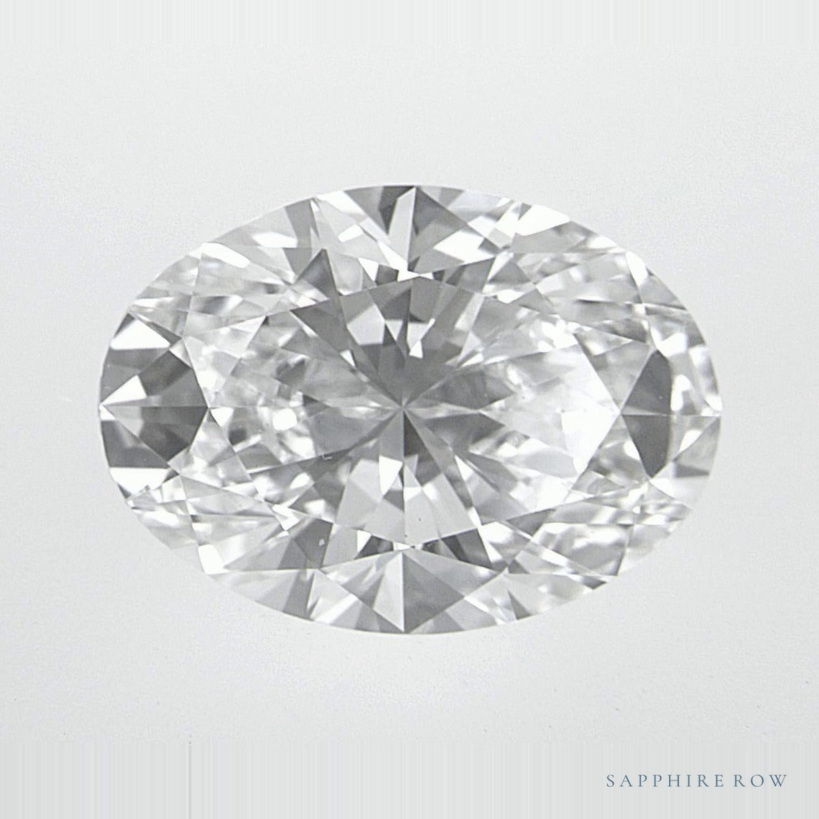 2.24 ct lab-grown diamond, oval cut | Sapphire Row · cut6