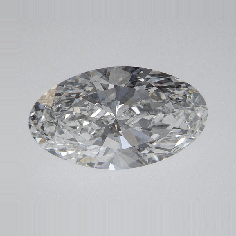 2.24 ct lab-grown diamond, elongated oval cut | Sapphire Row · cut7