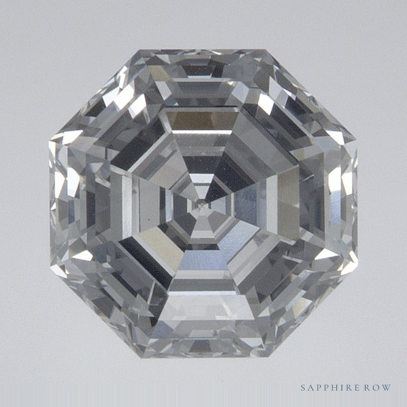 2.23 ct lab-grown diamond, octagon cut | Sapphire Row · cut6