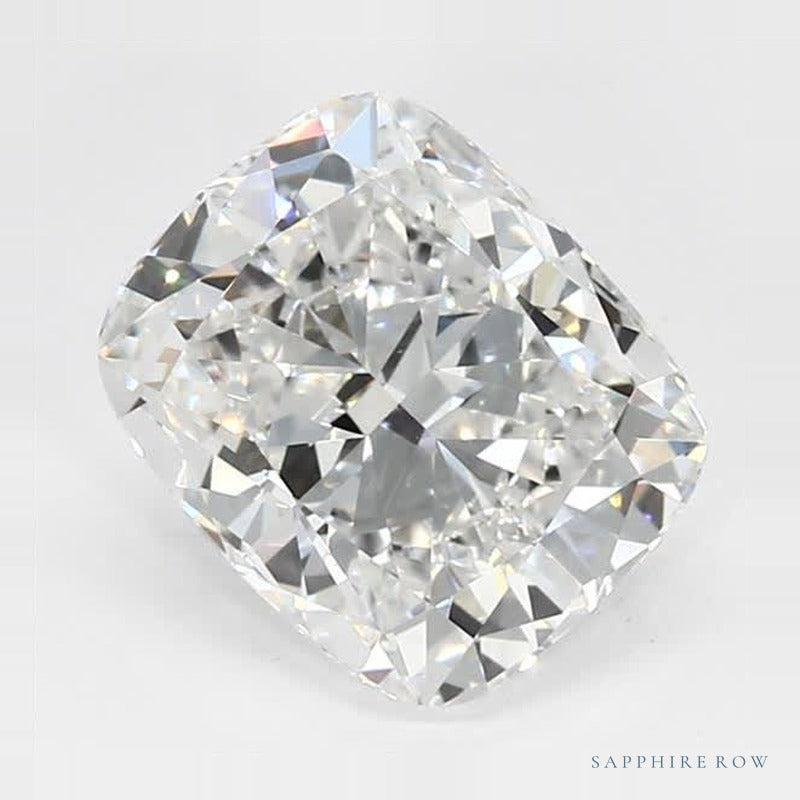 2.23 ct lab-grown diamond, elongated cushion cut | Sapphire Row · cut6