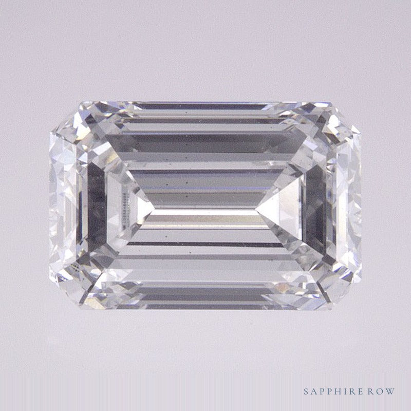 2.23 ct lab-grown diamond, emerald cut | Sapphire Row · cut7