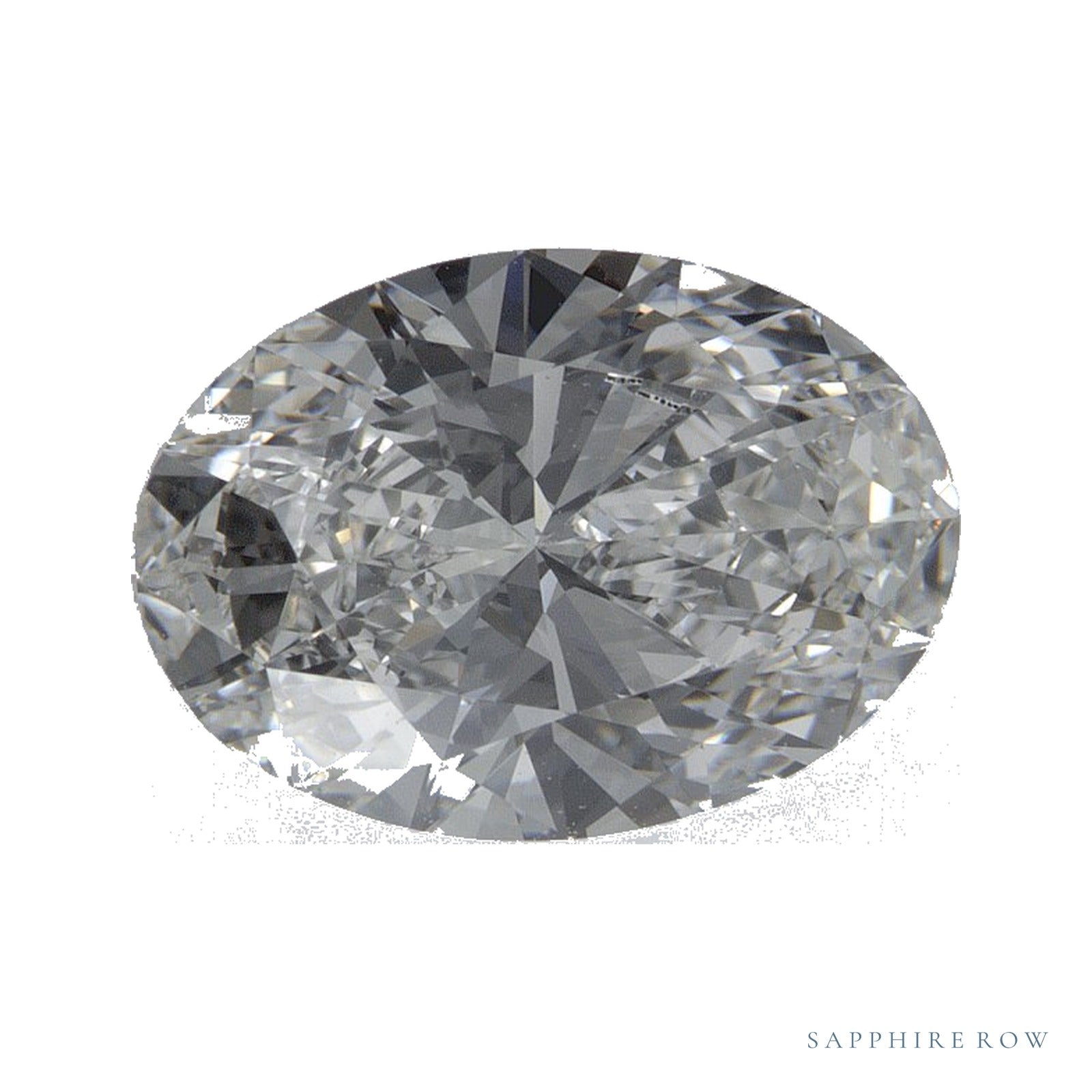 2.23 ct lab-grown diamond, oval cut | Sapphire Row · cut4