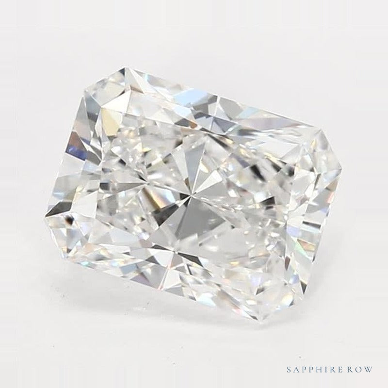 2.21 ct lab-grown diamond, radiant cut | Sapphire Row · cut7
