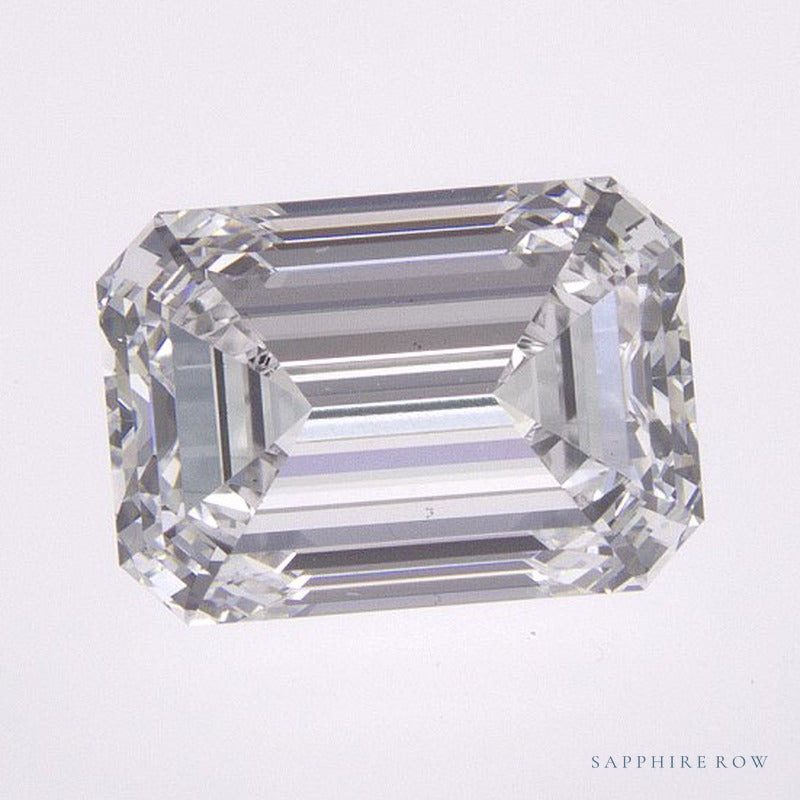 2.21 ct lab-grown diamond, emerald cut | Sapphire Row · cut6