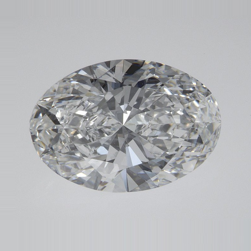 2.21 ct lab-grown diamond, oval cut | Sapphire Row · cut7