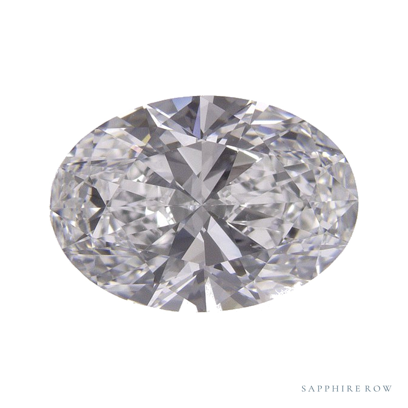 2.21 ct lab-grown diamond, oval cut | Sapphire Row · cut4