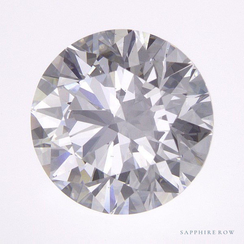 2.21 ct lab-grown diamond, round cut | Sapphire Row · cut6