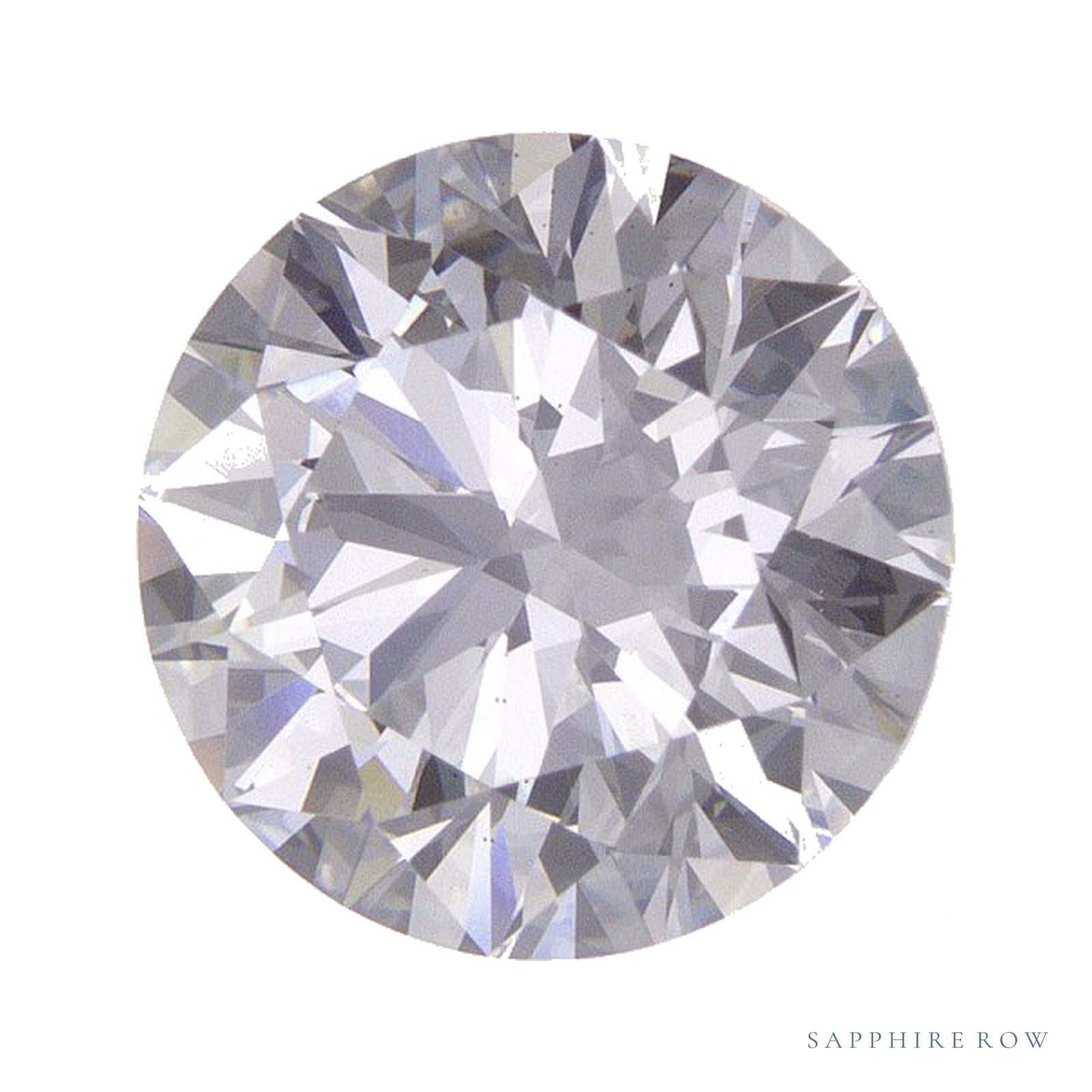 2.21 ct lab-grown diamond, round cut | Sapphire Row · cut4