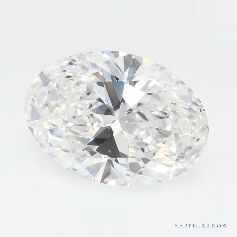 2.20 ct lab-grown diamond, oval cut | Sapphire Row · cut7