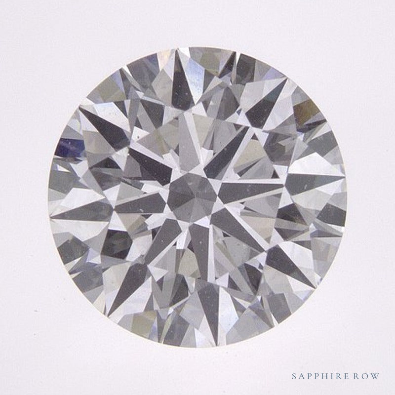 2.20 ct lab-grown diamond, round cut | Sapphire Row · cut6