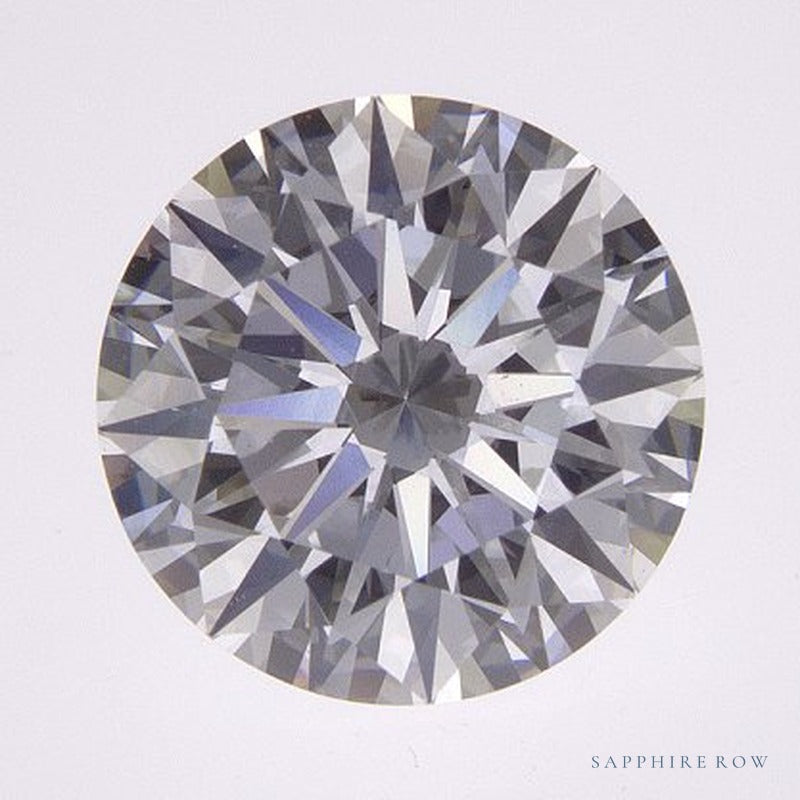 2.20 ct lab-grown diamond, round cut | Sapphire Row · cut6