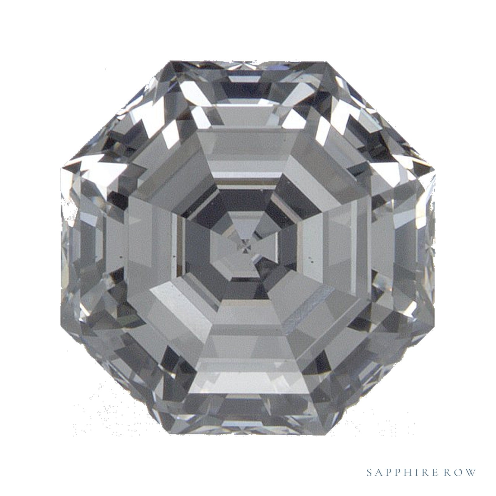 2.19 ct lab-grown diamond, octagon cut | Sapphire Row · cut4