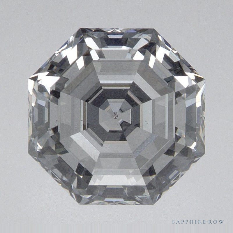 2.19 ct lab-grown diamond, octagon cut | Sapphire Row · cut6