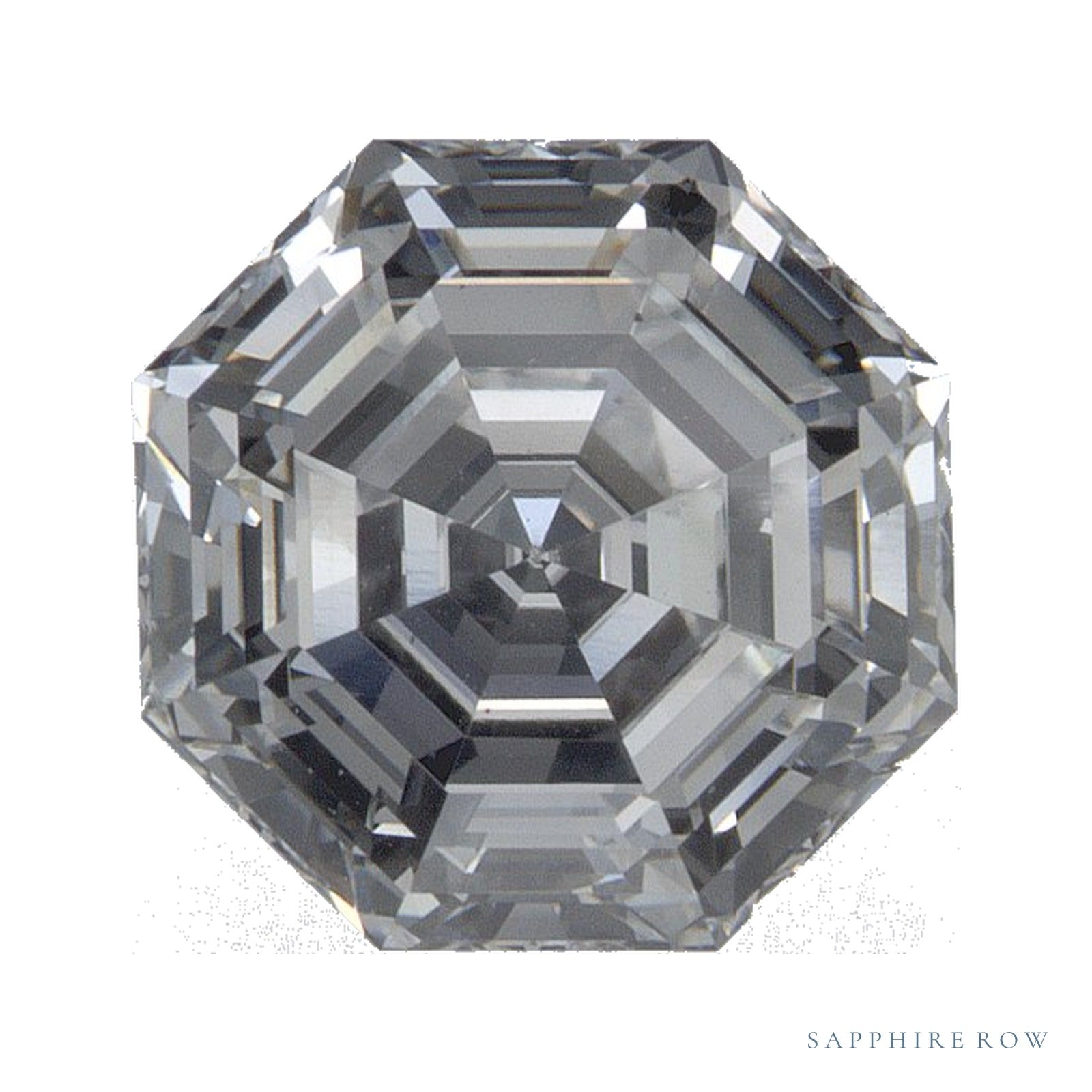 2.17 ct lab-grown diamond, octagon cut | Sapphire Row · cut4