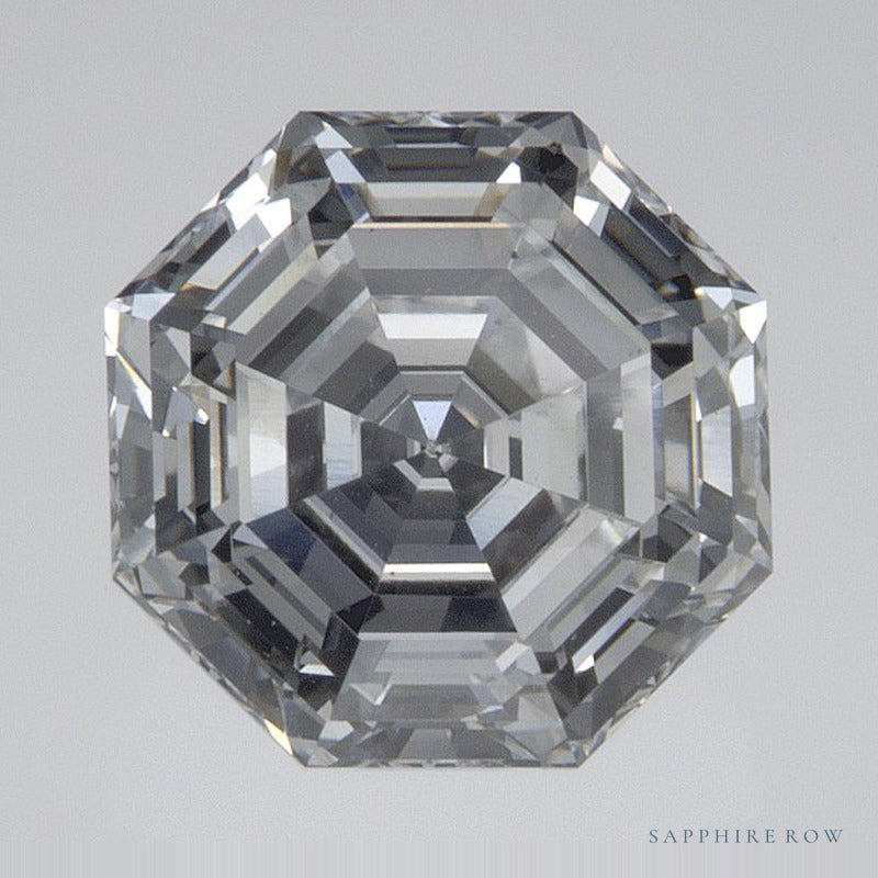 2.17 ct lab-grown diamond, octagon cut | Sapphire Row · cut6