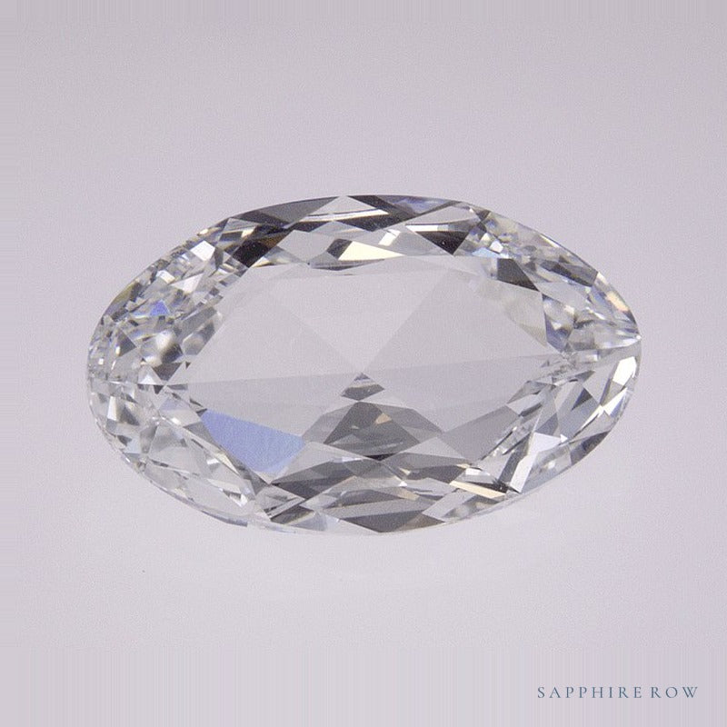 2.16 ct lab-grown diamond, oval cut | Sapphire Row · cut6
