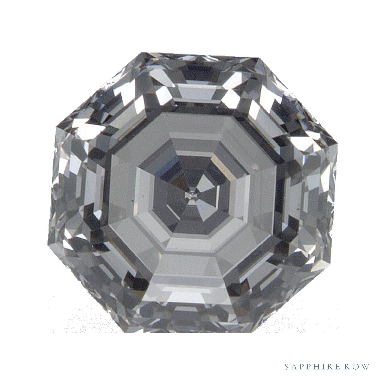 2.14 ct lab-grown diamond, octagon cut | Sapphire Row · cut4