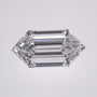 2.13 ct lab-grown diamond, elongated hexagon cut | Sapphire Row · cut7