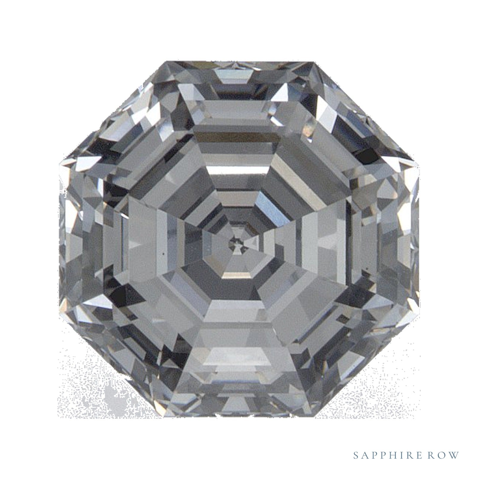 2.11 ct lab-grown diamond, octagon cut | Sapphire Row · cut4