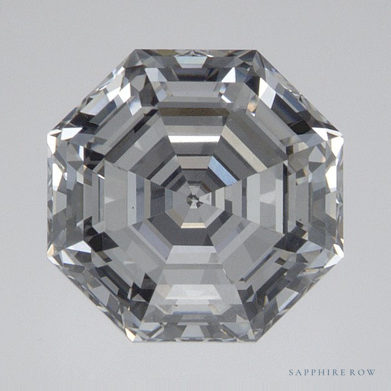 2.11 ct lab-grown diamond, octagon cut | Sapphire Row · cut7