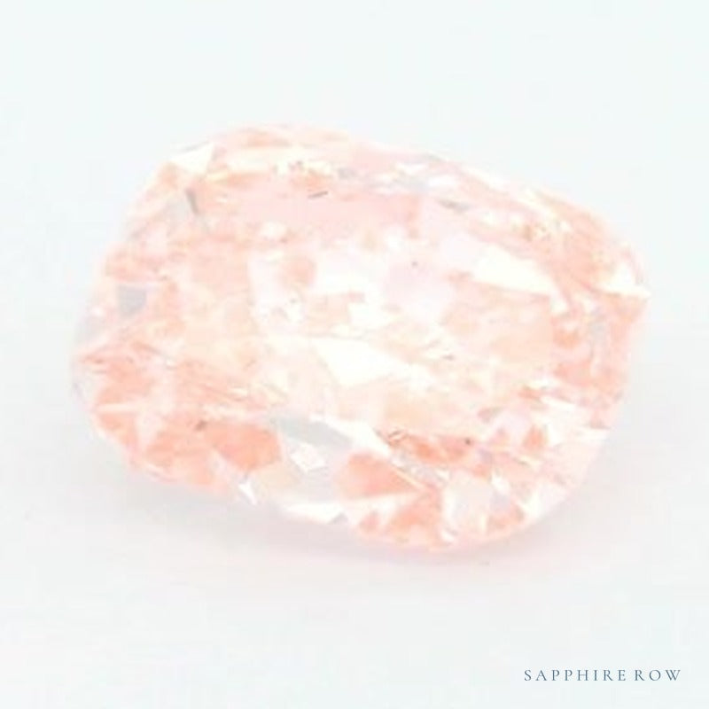 2.10 ct lab-grown fancy intense pink diamond, cushion cut | Sapphire Row · cut7