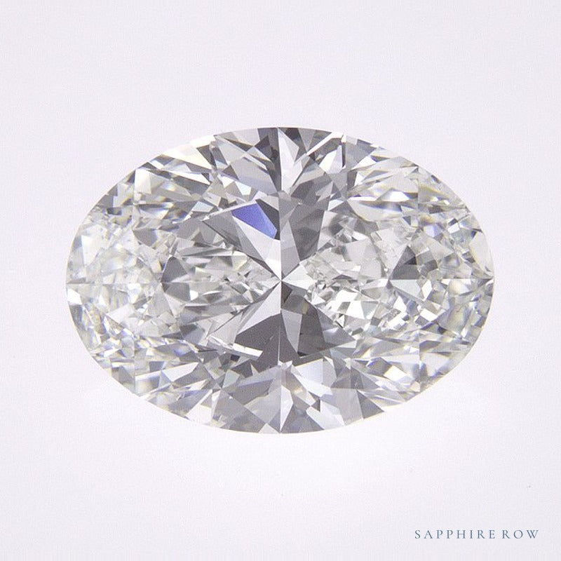 2.10 ct natural diamond, oval cut | Sapphire Row · cut6