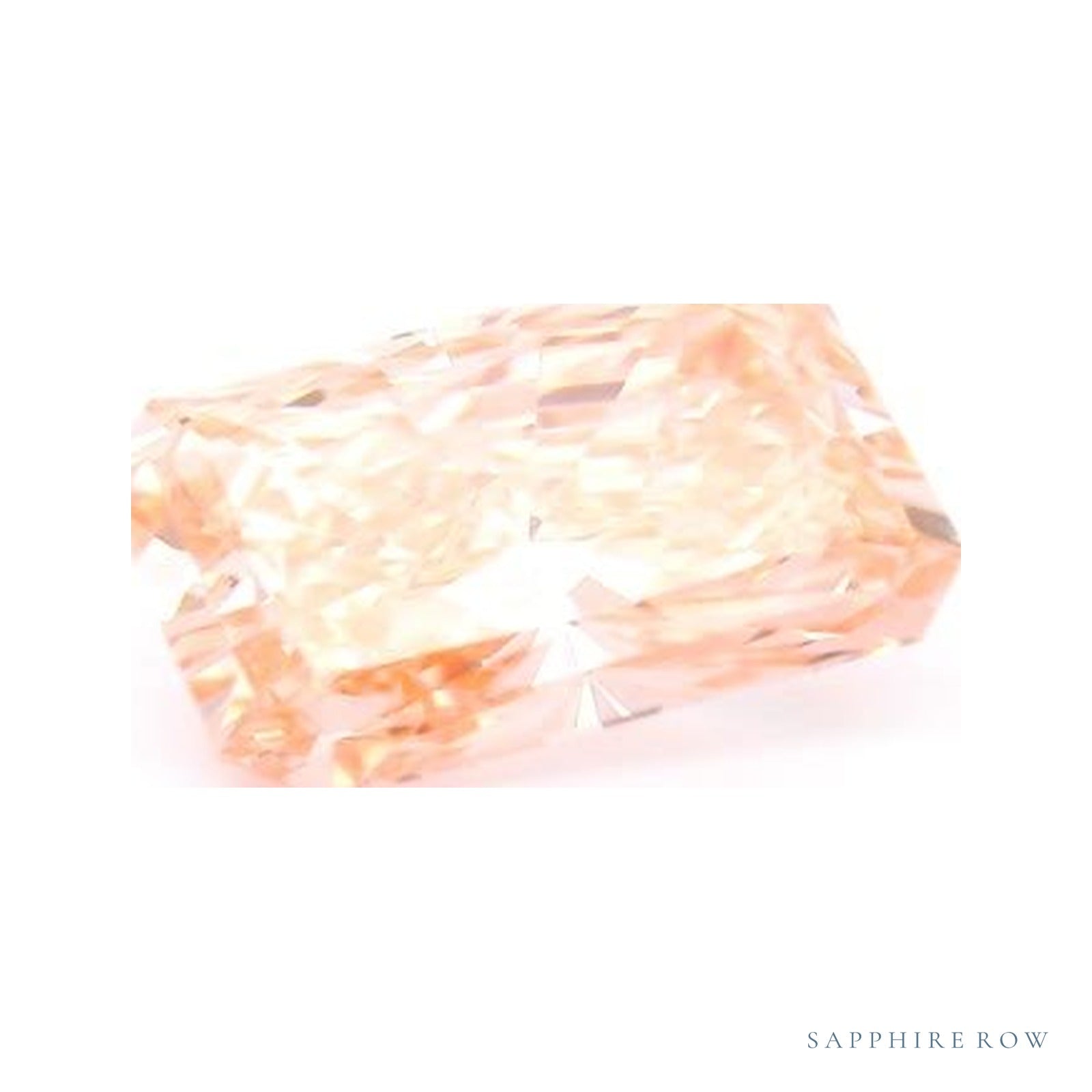 2.10 ct lab-grown fancy vivid pink diamond, radiant cut | Sapphire Row · cut4