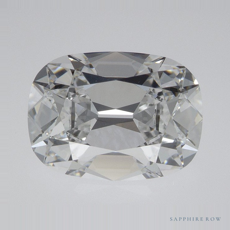 2.10 ct lab-grown diamond, elongated cushion cut | Sapphire Row · cut7