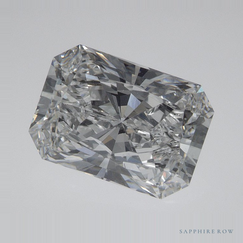 2.10 ct lab-grown diamond, radiant cut | Sapphire Row · cut6
