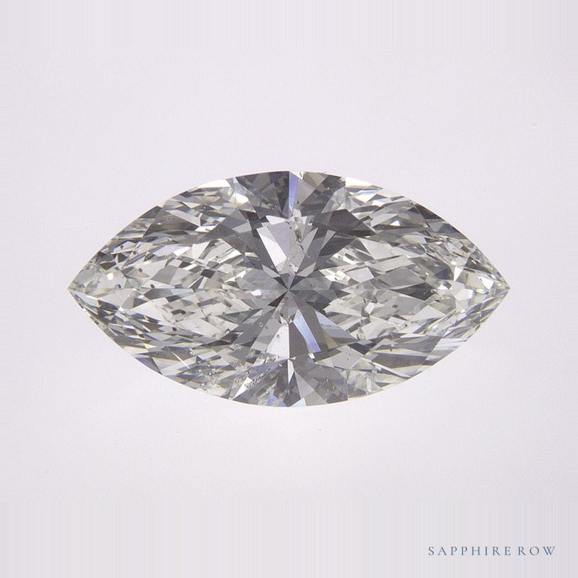 2.09 ct natural diamond, marquise cut | Sapphire Row · cut7