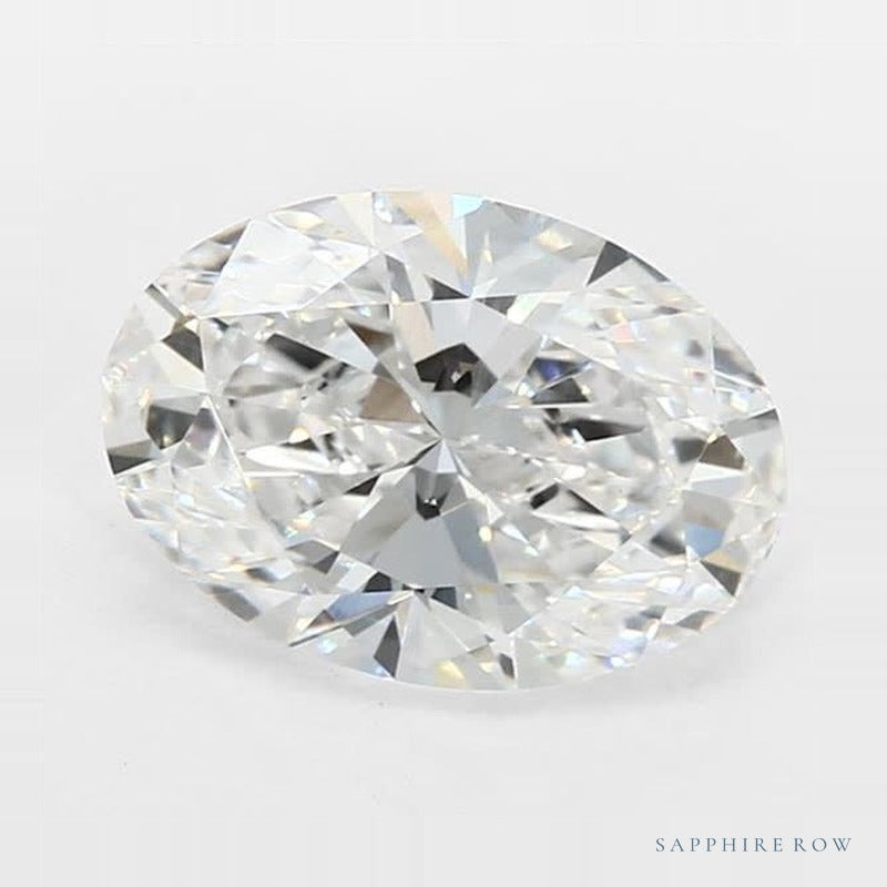 2.09 ct lab-grown diamond, oval cut | Sapphire Row · cut6