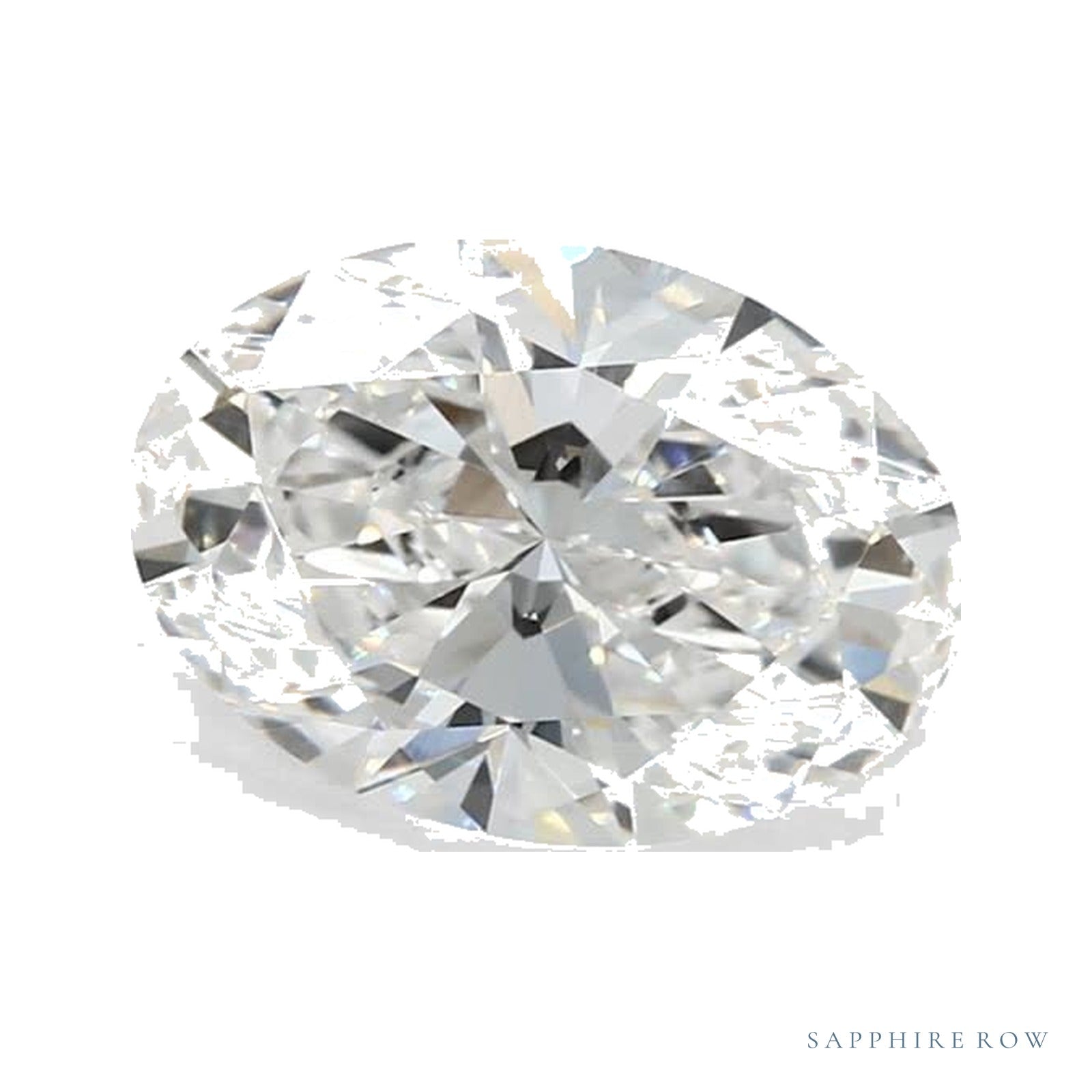 2.09 ct lab-grown diamond, oval cut | Sapphire Row · cut4