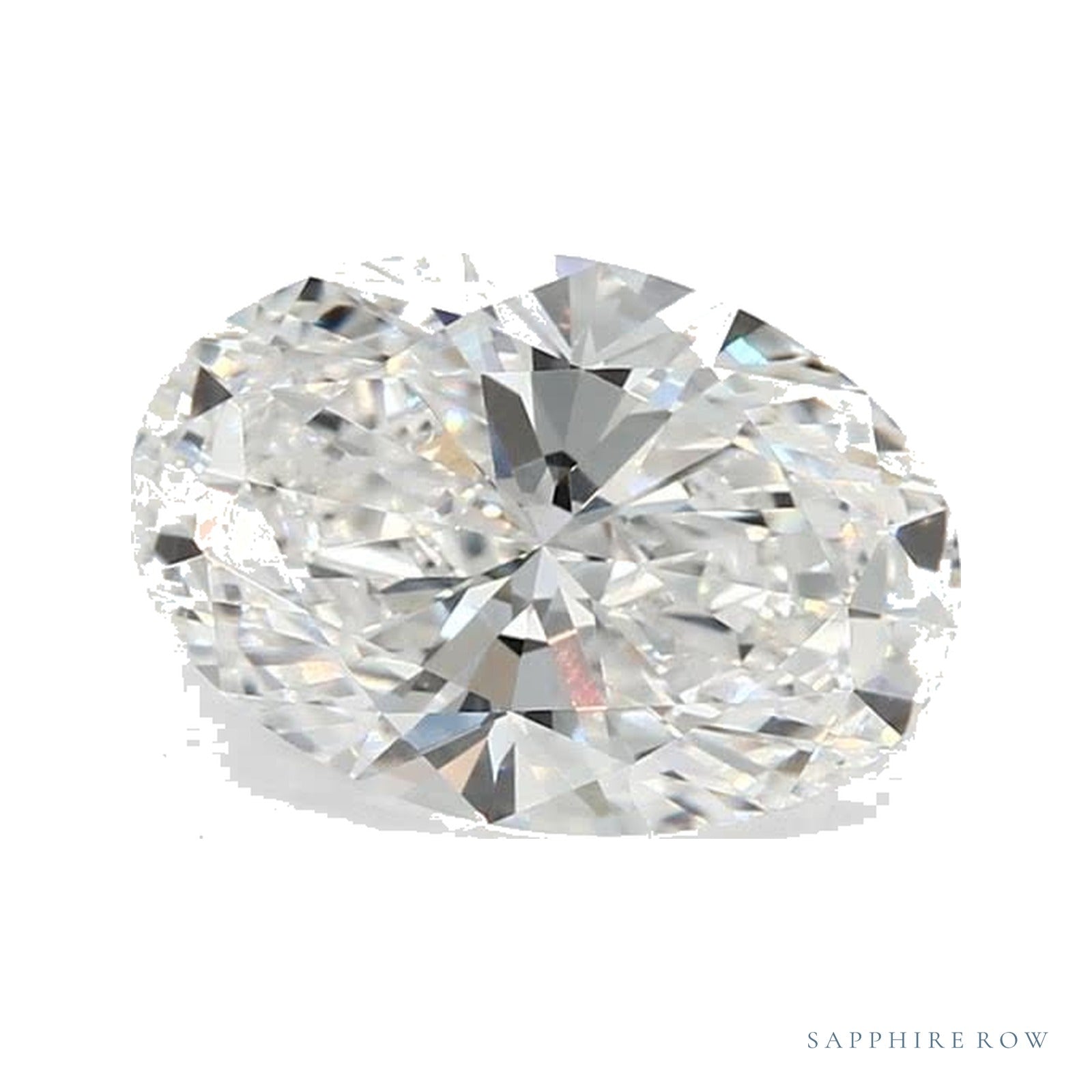 2.09 ct lab-grown diamond, oval cut | Sapphire Row · cut4