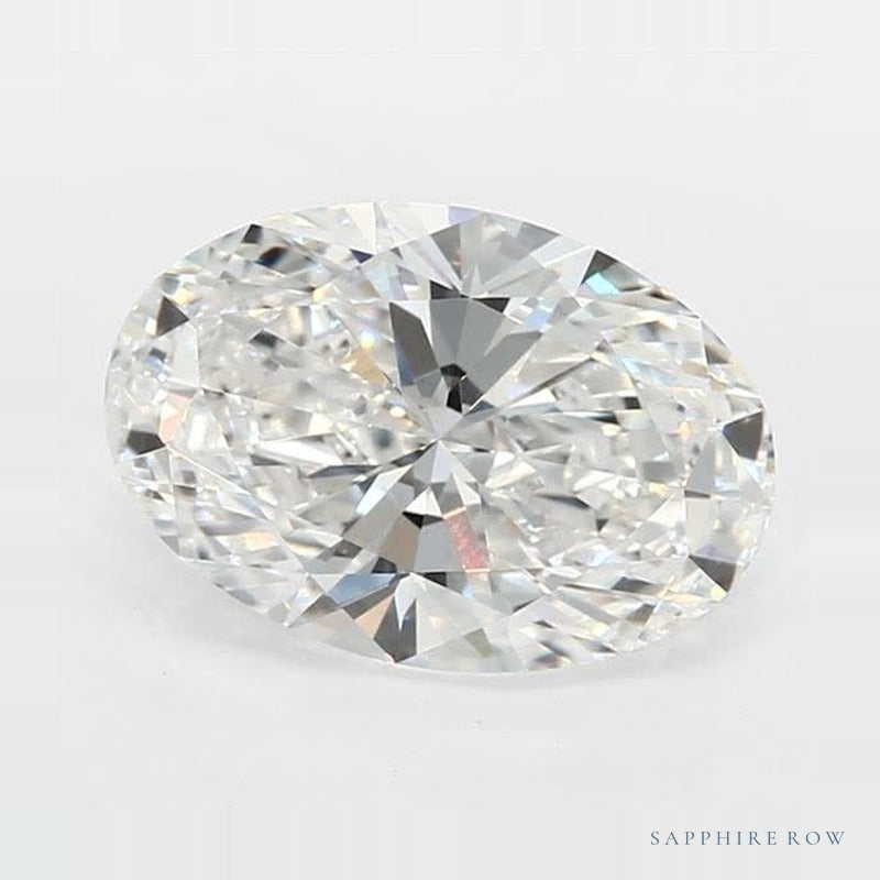 2.09 ct lab-grown diamond, oval cut | Sapphire Row · cut6