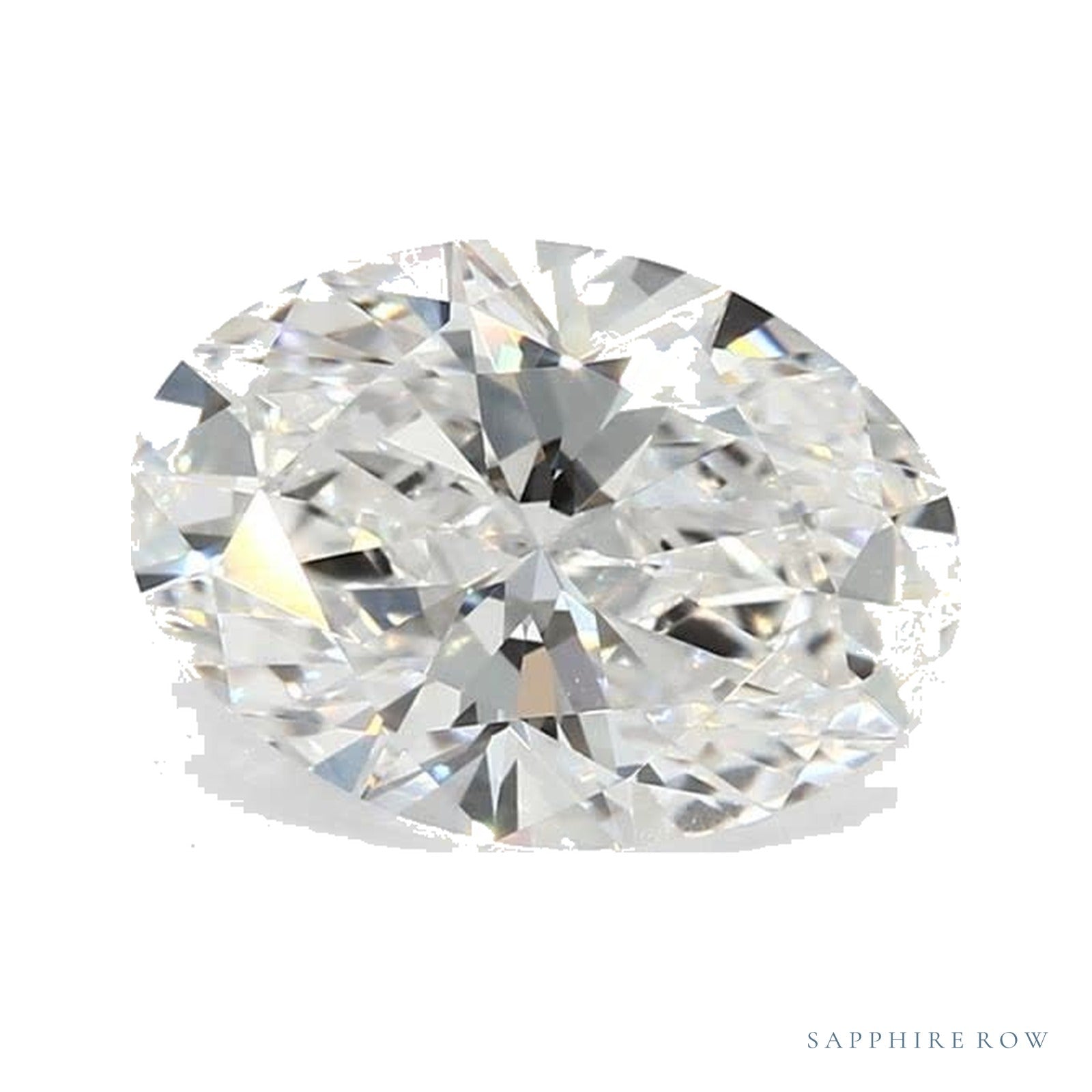 2.09 ct lab-grown diamond, oval cut | Sapphire Row · cut4