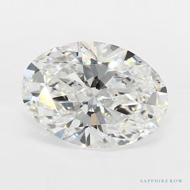 2.09 ct lab-grown diamond, oval cut | Sapphire Row · cut6