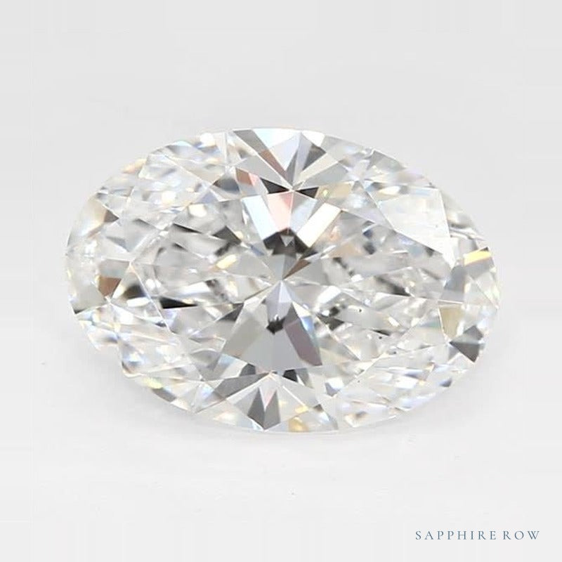2.09 ct lab-grown diamond, oval cut | Sapphire Row · cut6
