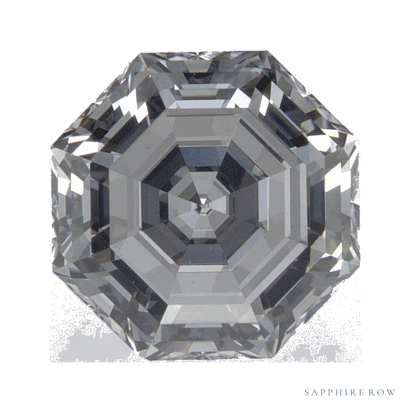 2.09 ct lab-grown diamond, octagon cut | Sapphire Row · cut4