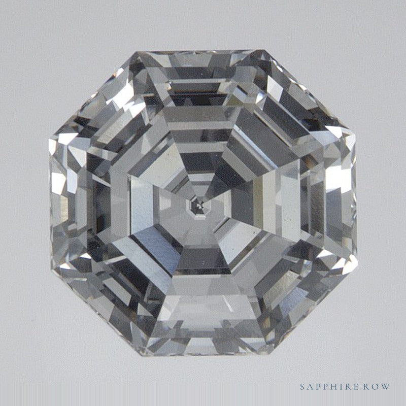 2.09 ct lab-grown diamond, octagon cut | Sapphire Row · cut6