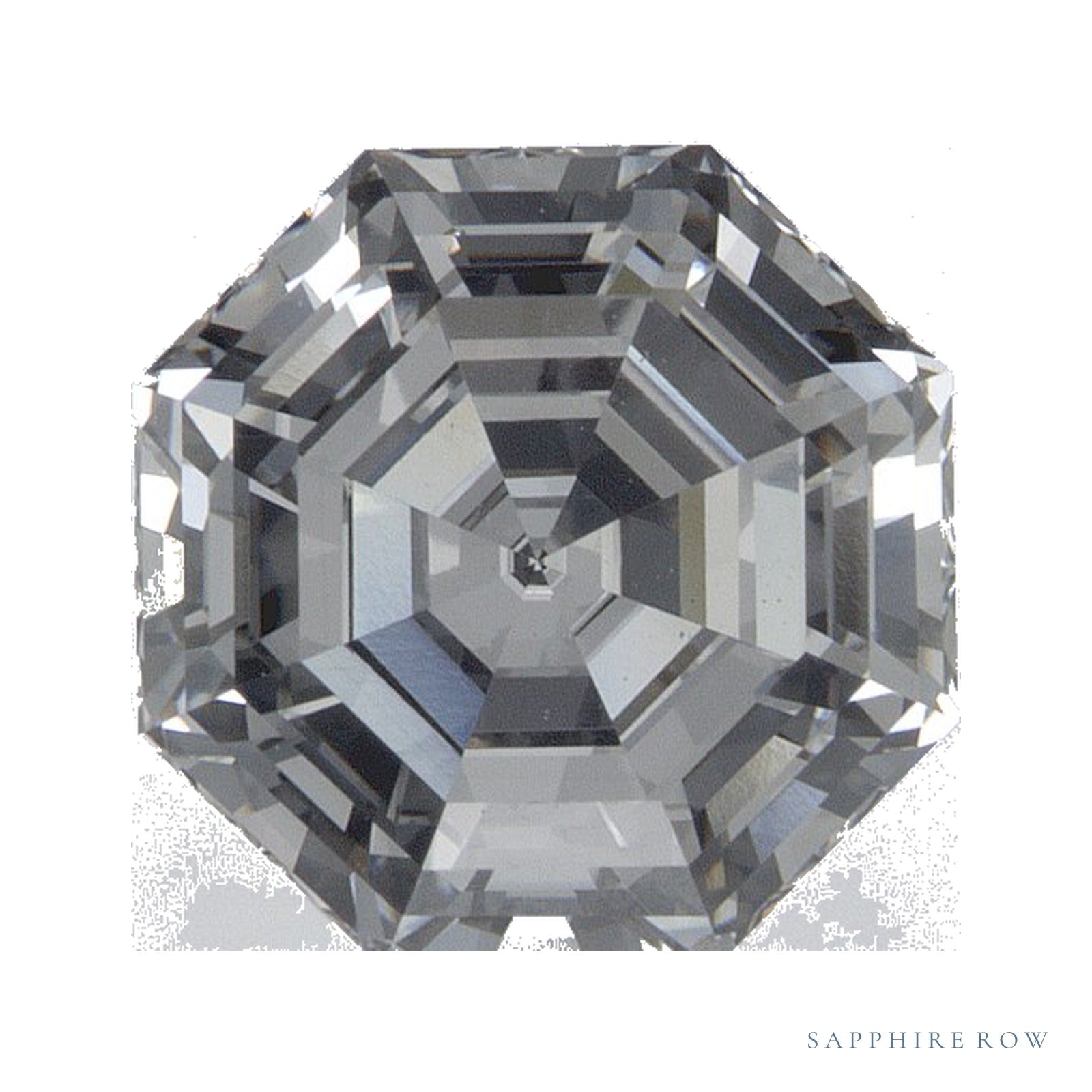 2.09 ct lab-grown diamond, octagon cut | Sapphire Row · cut4