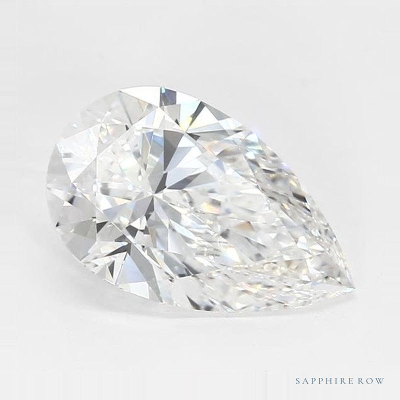 2.09 ct lab-grown diamond, pear cut | Sapphire Row · cut6