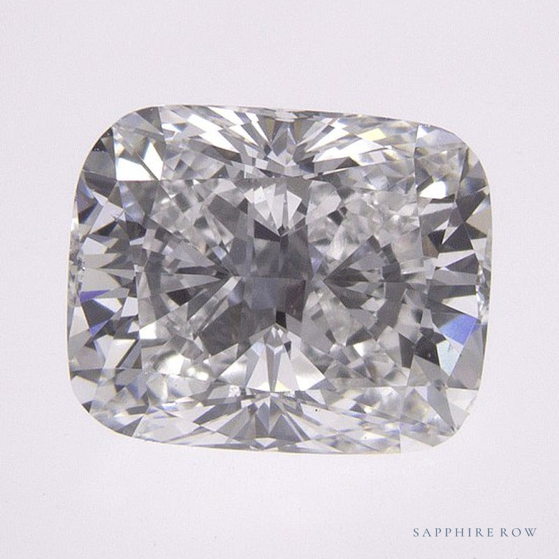 2.09 ct lab-grown diamond, elongated cushion cut | Sapphire Row · cut6