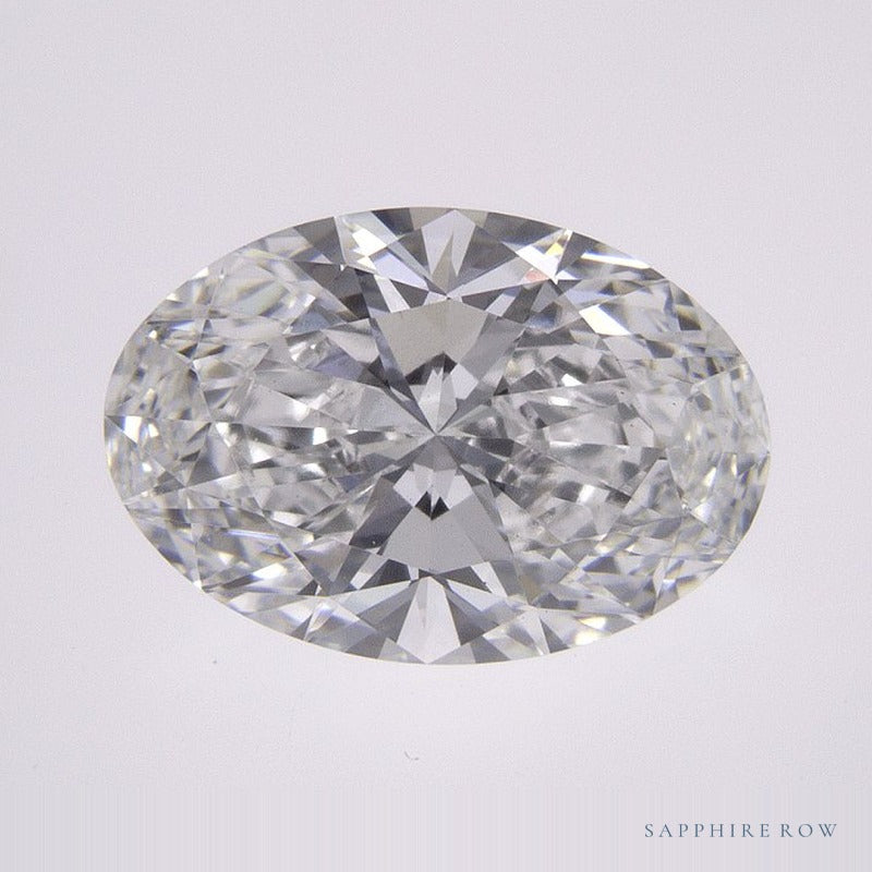 2.09 ct lab-grown diamond, oval cut | Sapphire Row · cut6