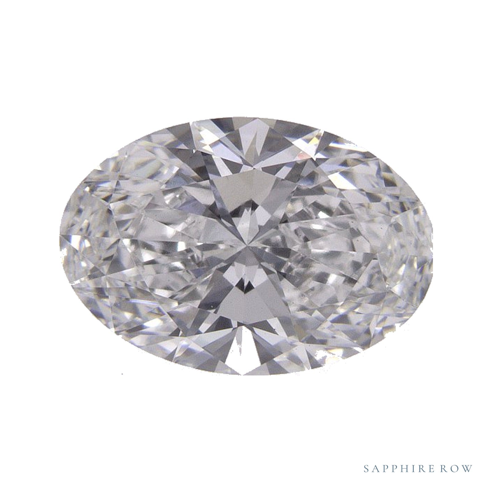 2.09 ct lab-grown diamond, oval cut | Sapphire Row · cut4