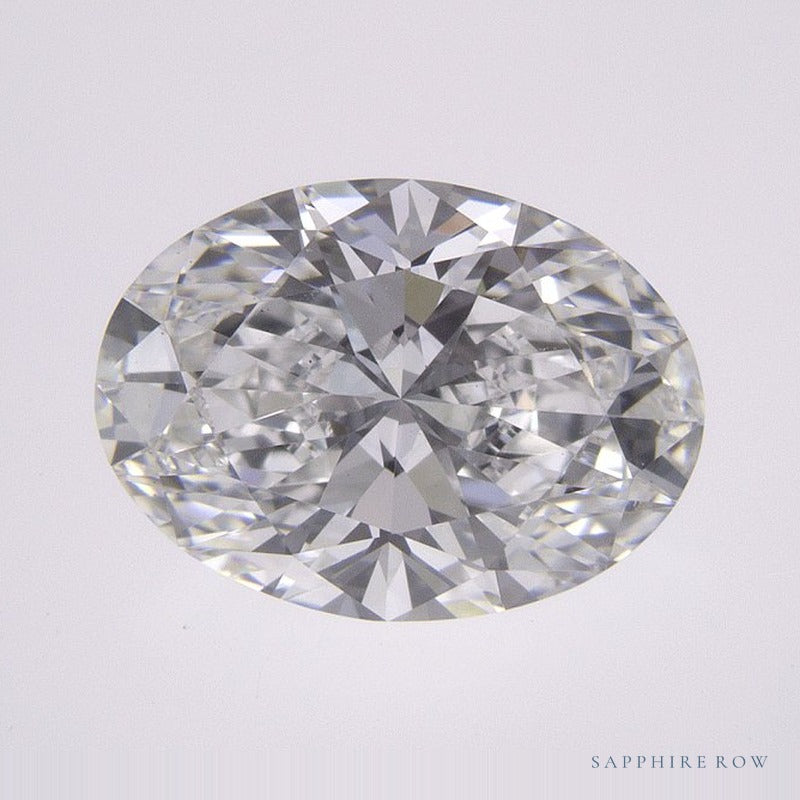 2.09 ct lab-grown diamond, oval cut | Sapphire Row · cut6